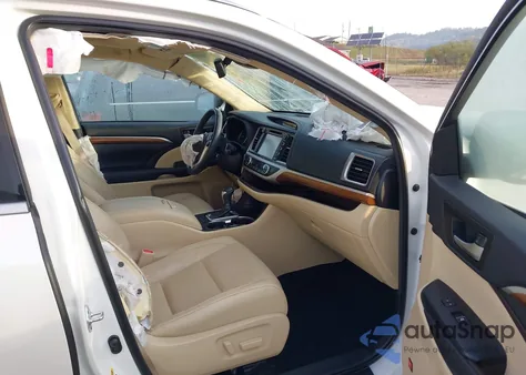 2019 Toyota Highlander Limited from USA, damaged, VIN 5TDDZRFH8KS999900